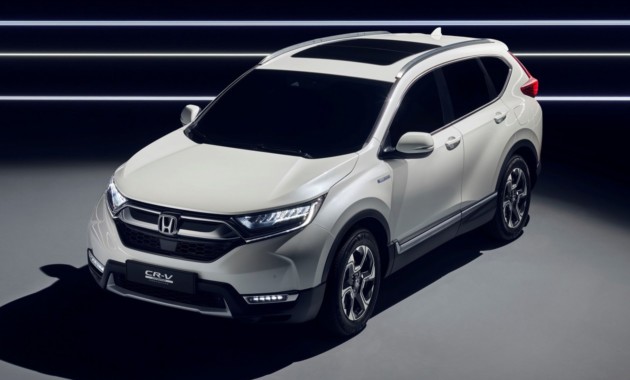 Honda превратит кросс CR-V в гибрид для Европы