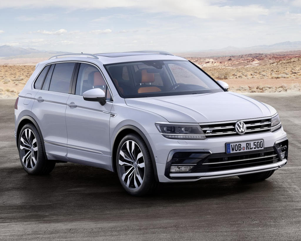 Новый Volkswagen Tiguan 2016: цена, фото, характеристики