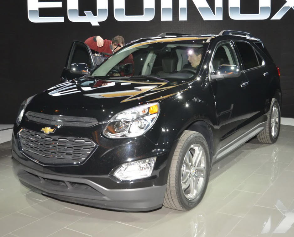 Представлен рестайлинговый Chevrolet Equinox 2016 (цена, фото)