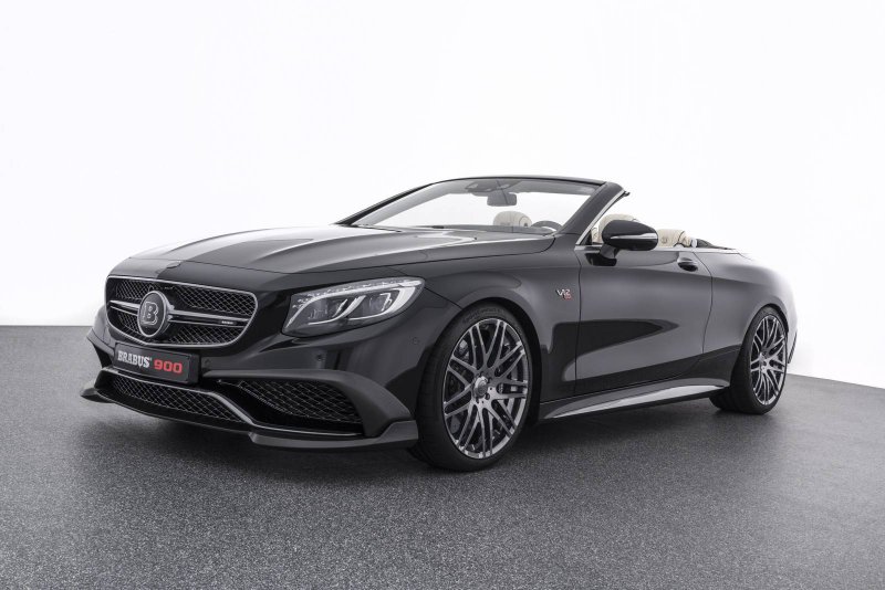 900-сильный кабриолет Mercedes-AMG S 65 от Brabus » Автомобили и тюнинг