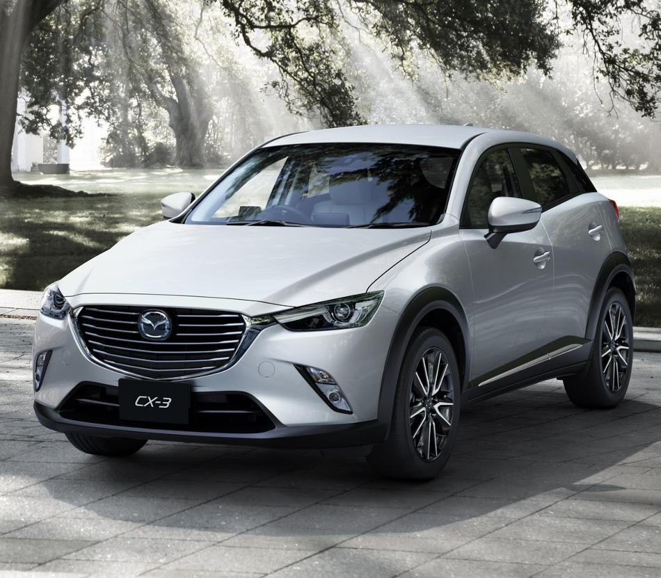 Новый кроссовер Mazda CX-3 2016