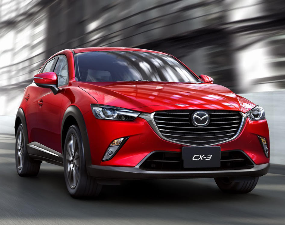 Новый кроссовер Mazda CX-3 2016