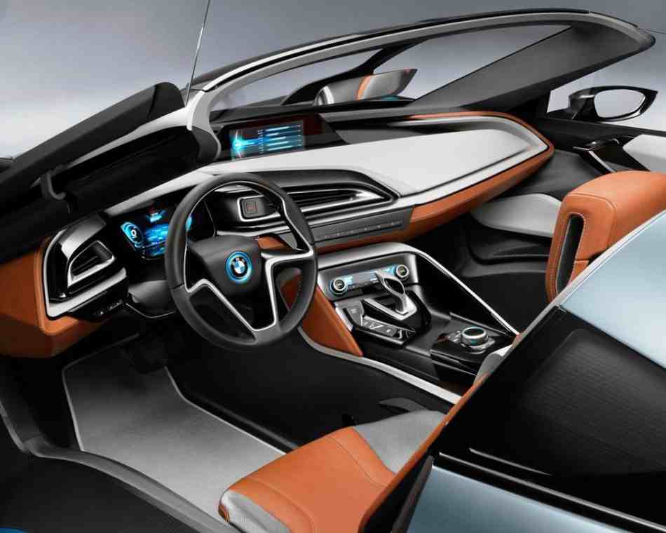 Новый кабриолет BMW i8 Spyder Concept: фото, характеристики, цена