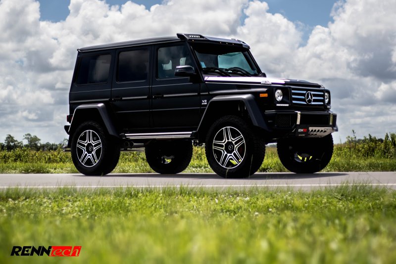 Renntech и Brabus выпустили свои версии Mercedes G550 4x4 в квадрате