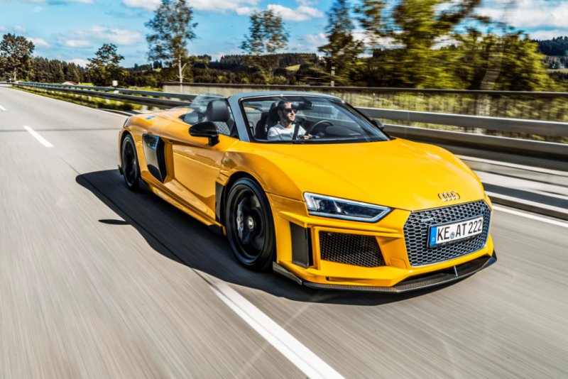 ABT представила комплекты «Street» и «Race» для Audi R8 Spyder