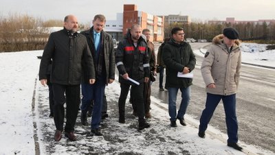 Строительство новой дороги по проезду Сибиряковцев в Архангельске могут завершить на год раньше