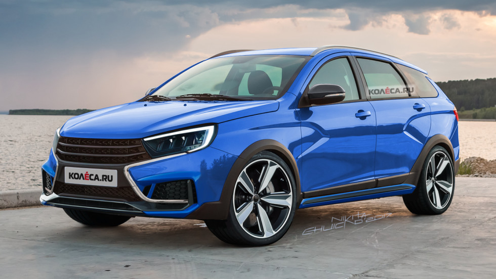 Lada Vesta SW Cross тюнинг