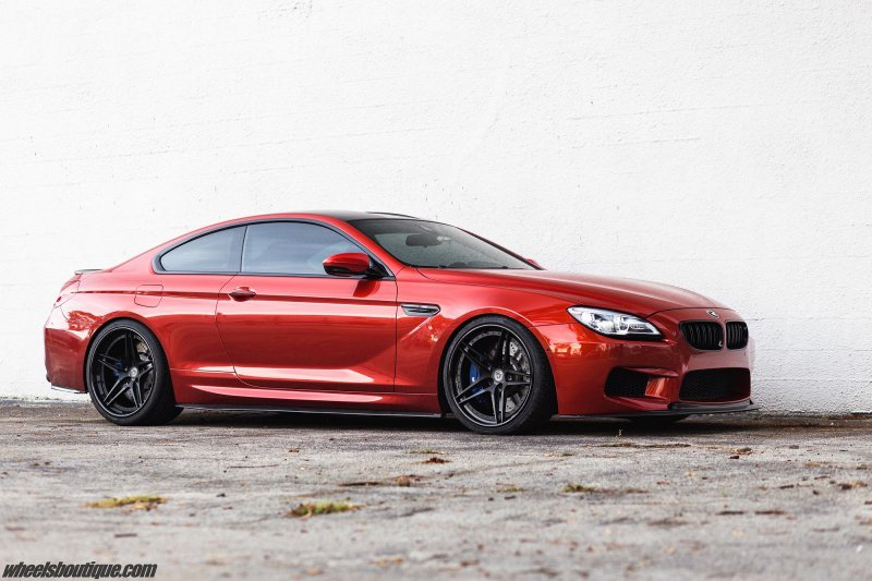 BMW M6 coupe с новым обвесом на дисках от HRE Wheels