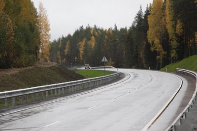 В Карелии капитально отремонтировали более 30 км трассы А-119 Вологда - Медвежьегорск