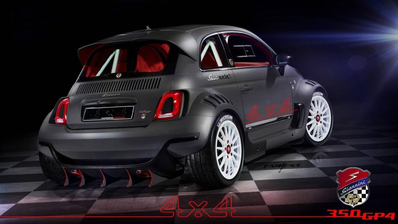 350-сильный полноприводный Fiat 500 от Giannini