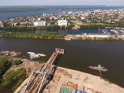 Сдача в эксплуатацию Фрунзенского моста в Самаре переносится на 2019-2020 годы