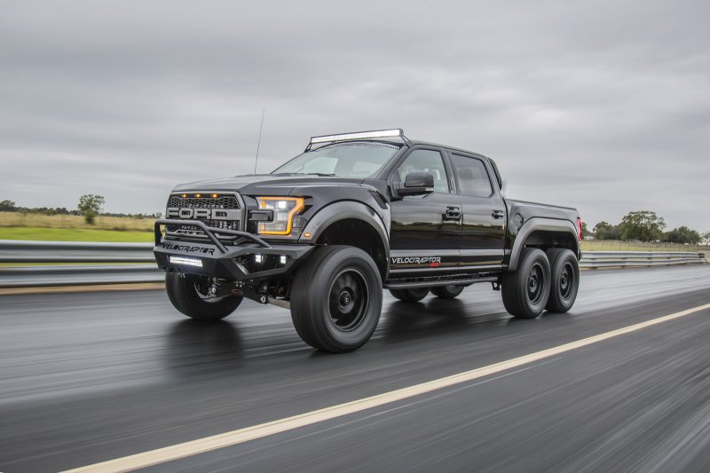 VelociRaptor 6x6 (Ford F-150 Raptor) от компании Hennessey