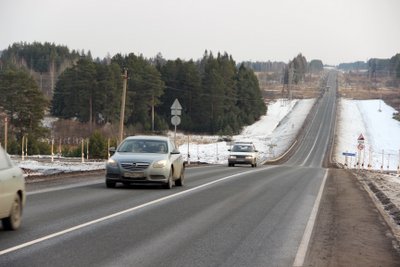 На подъезде к Ижевску и Перми от трассы М-7 Волга в Удмуртии отремонтировали 11 км 