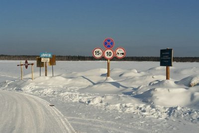 Еще пять ледовых переправ открыли в Красноярском крае