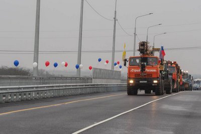 Путепровод на трассе Георгиевск - Новопавловск в Ставропольском крае открыли после капремонта