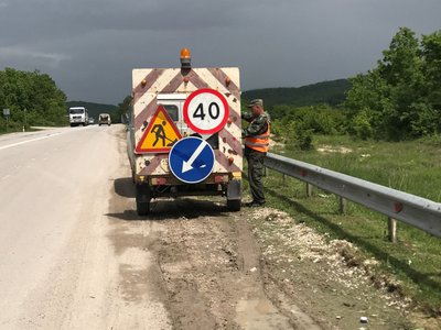 Дорогу Судак – Новый Свет отремонтировали в Крыму