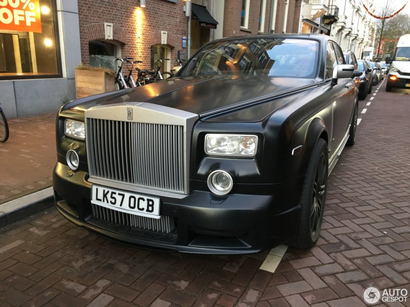 Редкий Rolls-Royce Phantom в исполнении Mansory