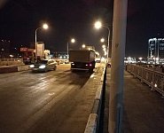 На правой половине Тургеневского моста в Краснодаре приступили к ремонту деформационных швов