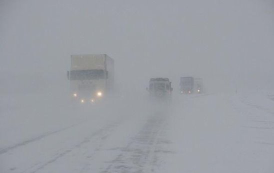 Трассу Р-21 Кола под Мончегорском в Мурманской области перекрыли