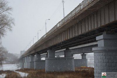 Старый Бельский мост в Уфе закроют в выходные из-за морозов