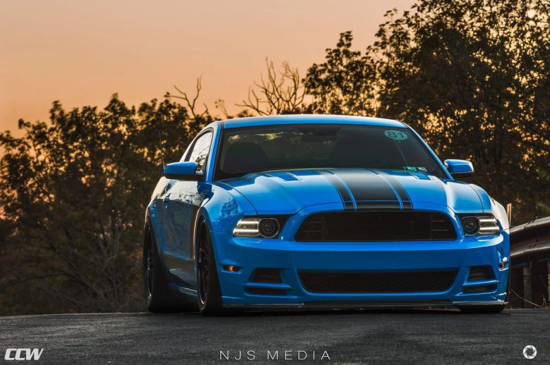 Ford Mustang Boss 302 на дисках от CC Wheels