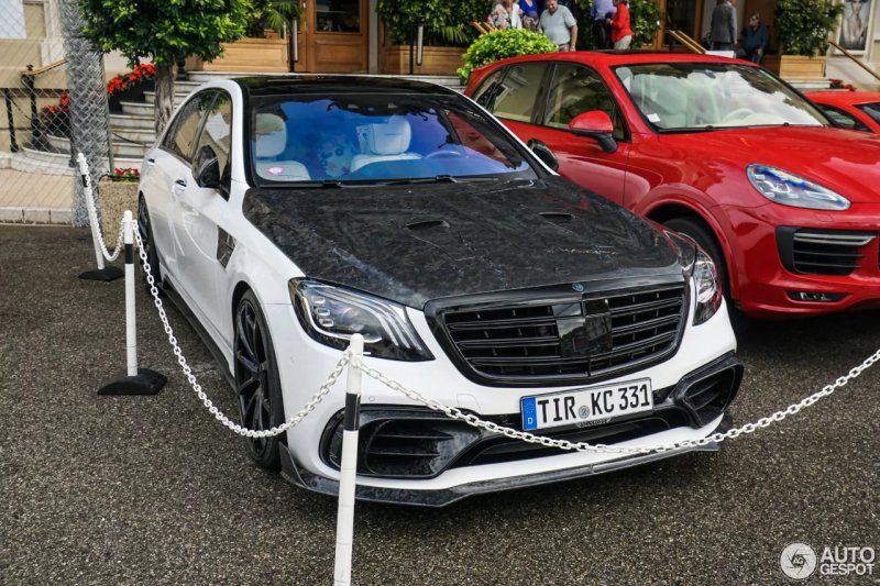 Редкий Mercedes S63 Signature Edition от мастерской Mansory