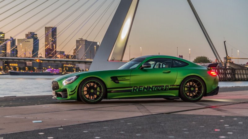 Mercedes-AMG GT R от Renntech - самый быстрый Mercedes на Нюрбургринге