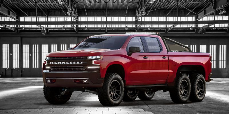 6-колесный Chevrolet Silverado в исполнении Hennessey